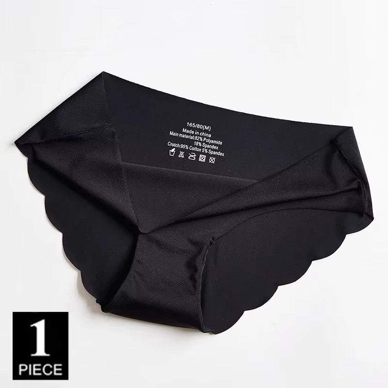 Culotte sans couture sous-vêtements pour femme slips Sexy solide femme culottes offre spéciale sous-