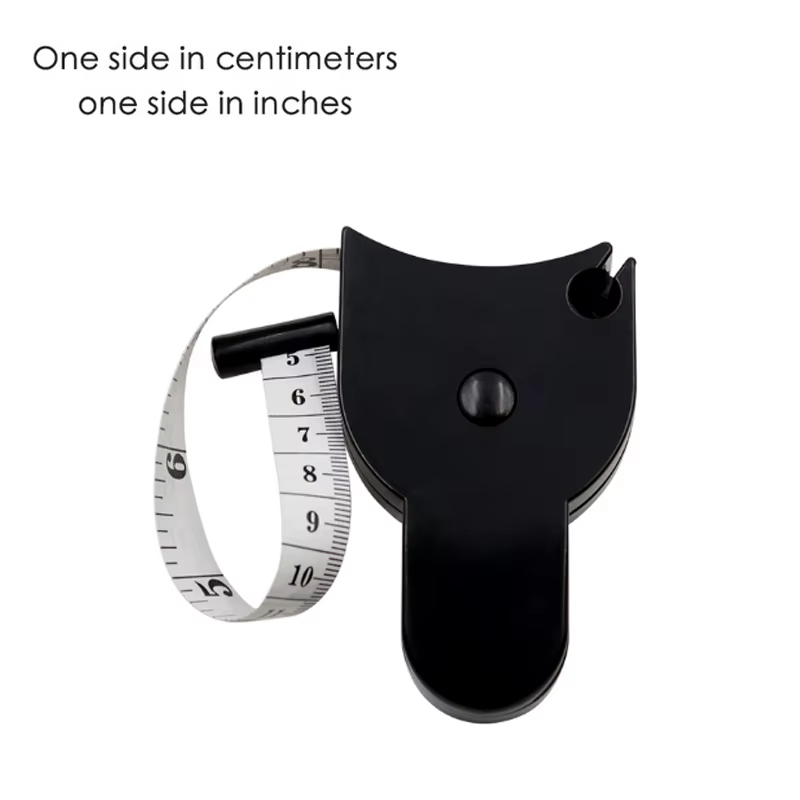 Règle à ruban à mesurer pour le corps auto-serrante, 150cm/60 pouces, étrier de Fitness précis, ruba