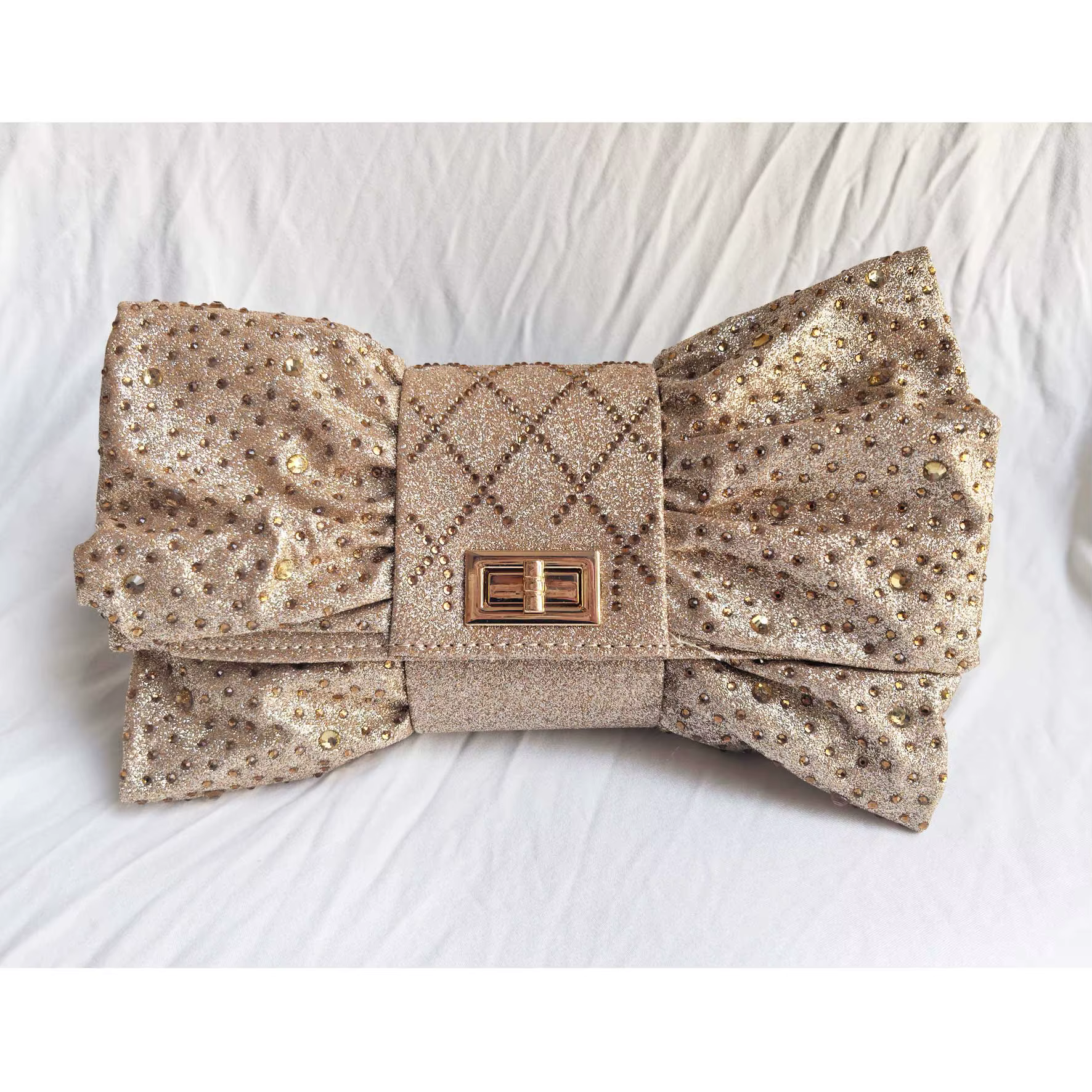 Sac de banquet de nuit classique pour femme, sacs à main en soie Bowvétérans t Grace, pocommuniste d
