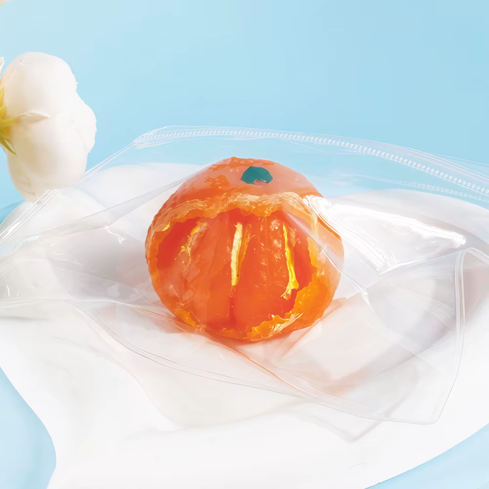 Jouet sensoriel anti-stress créatif en forme de fruit, simulation de tangerine à peler, squishies do