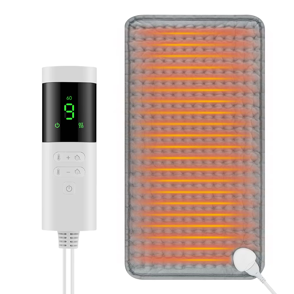Couverture chauffante électrique 58x29CM, tapis chauffant, feuille électrique pour lit, canapé, couv