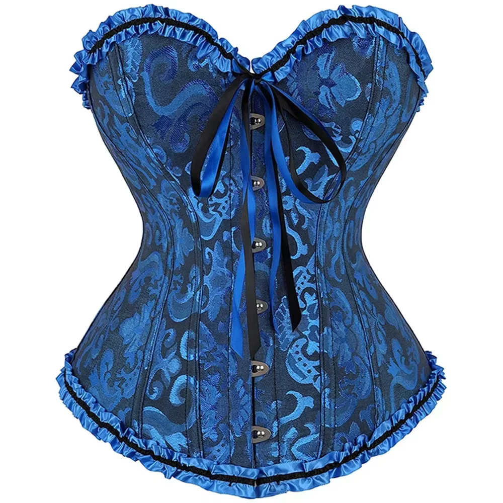 Top Corset Vintage Corsets gothiques Steampunk Bustier dentelle Bustiers et Corsets grande taille Bu