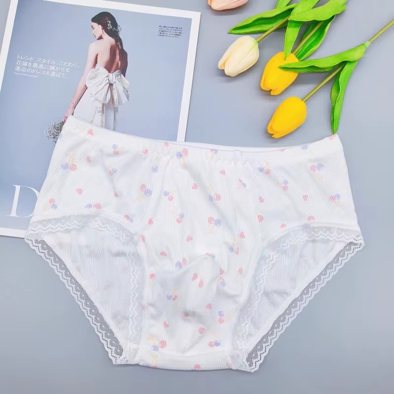 Culottes en coton à dentelle pour homme, motif floral, sexy, pour soirées privées, clubbing et spect