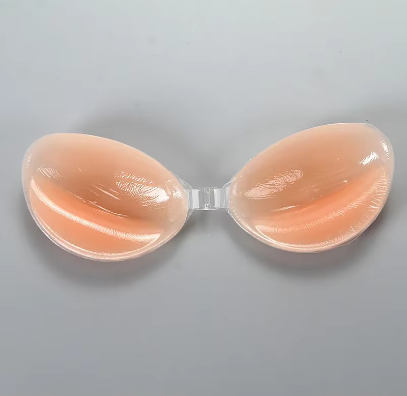 Soutien-gorge en silicone NuBra pour femmes - Soutien-gorge push-up sans bretelles et sans dos, auto