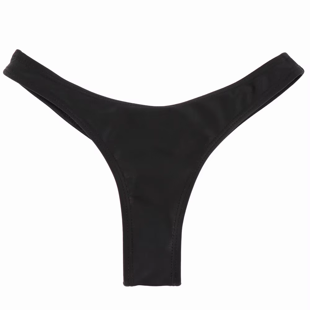 Maillots de bain femmes slips bas de Bikini cravates latérales string brésilien maillot de bain coup