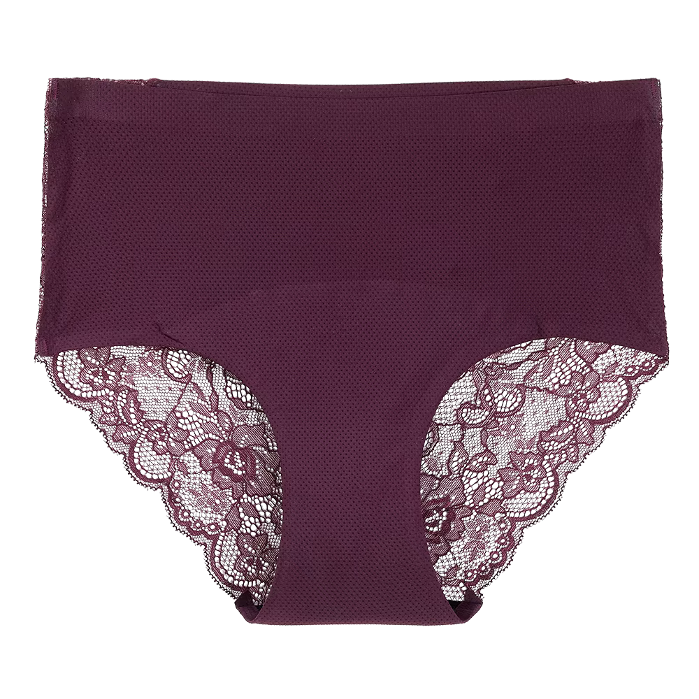 Culotte menstruelle respirante anti-fuite pour femmes, culotte Sexy en dentelle et coton, sous-vêtem