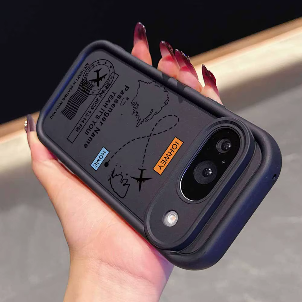 Coque de téléphone souple pour Google Pixel 10 9 9A 8A 8 7A 7 Pro XL, motif Route de Vol, effet doux