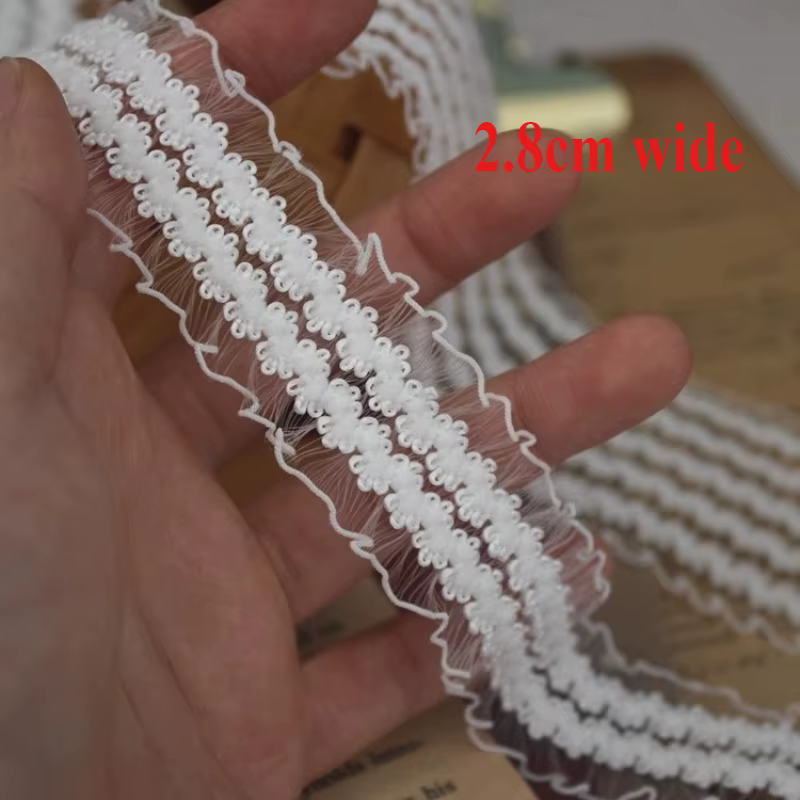 Tissu en dentelle à bande élastique en fibre de verre, dentelle de culotte de lingerie DIY, artisana