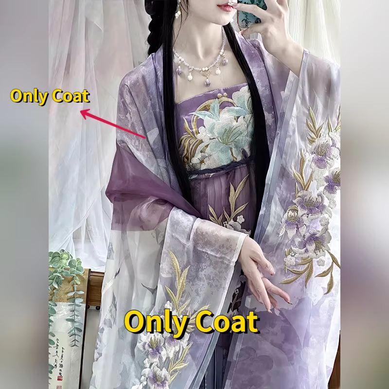Robe Hanfu traditionnelle chinoise pour femmes, robe folklorique Hanfu, vêtements de danse princesse