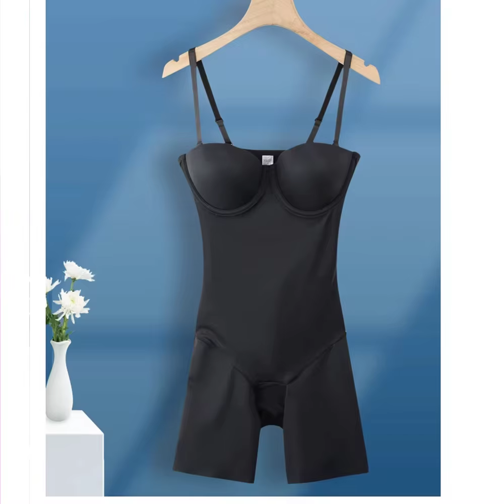 Body sculptant pour femme avec soutien-gorge intégré, effet ventre plat, amincissant et gainant