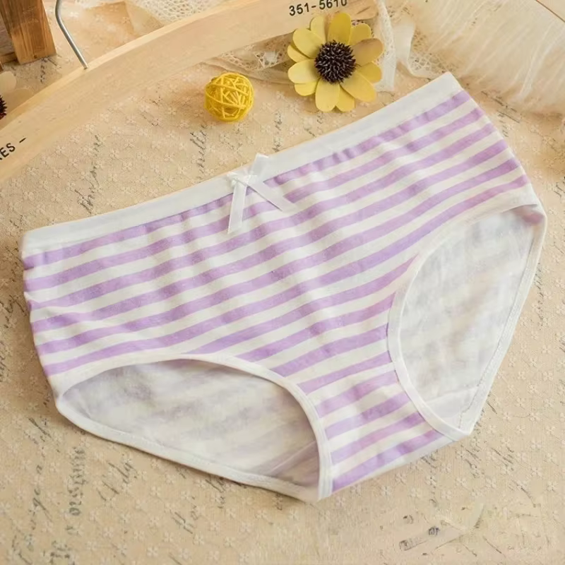 Culottes pour femmes, style Anime japonais Kawaii Lolita, sous-vêtements avec nœud, sous-vêtements à