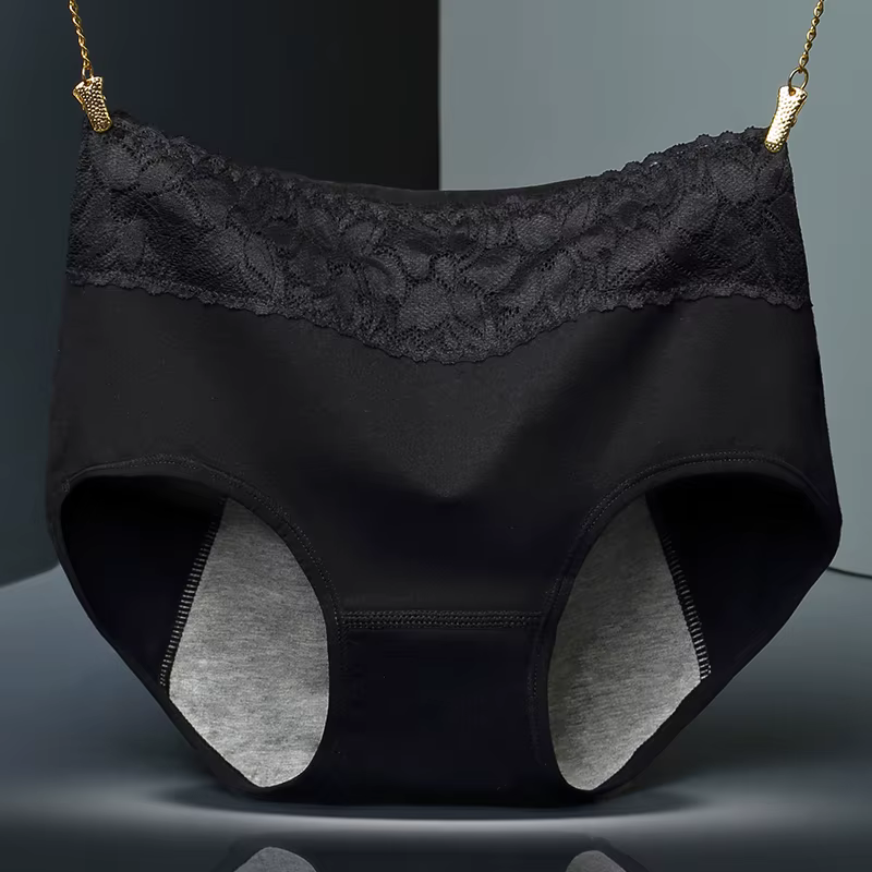 Culotte menstruelle en coton étanche pour femmes, slip court, une pièce, menstruelle, moyenne, xl, x