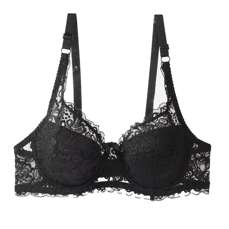 Soutien-gorge push-up confortable en dentelle pour femme, grande taille, à porter au quotidien, resp