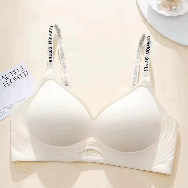Sous-vêtements confortables pour femmes avec de petits seins froncés sans marques ni levage, Anti-af
