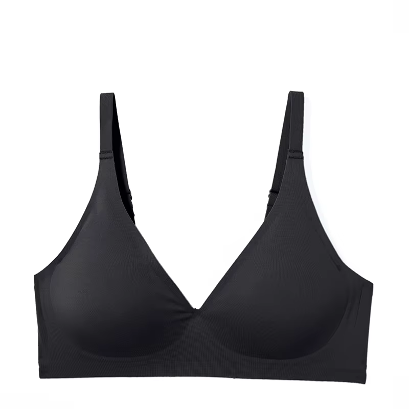 MISS EMILY Jelly Strip Soutien doux Sous-vêtements légers et sans couture Soutien-gorge de levage an