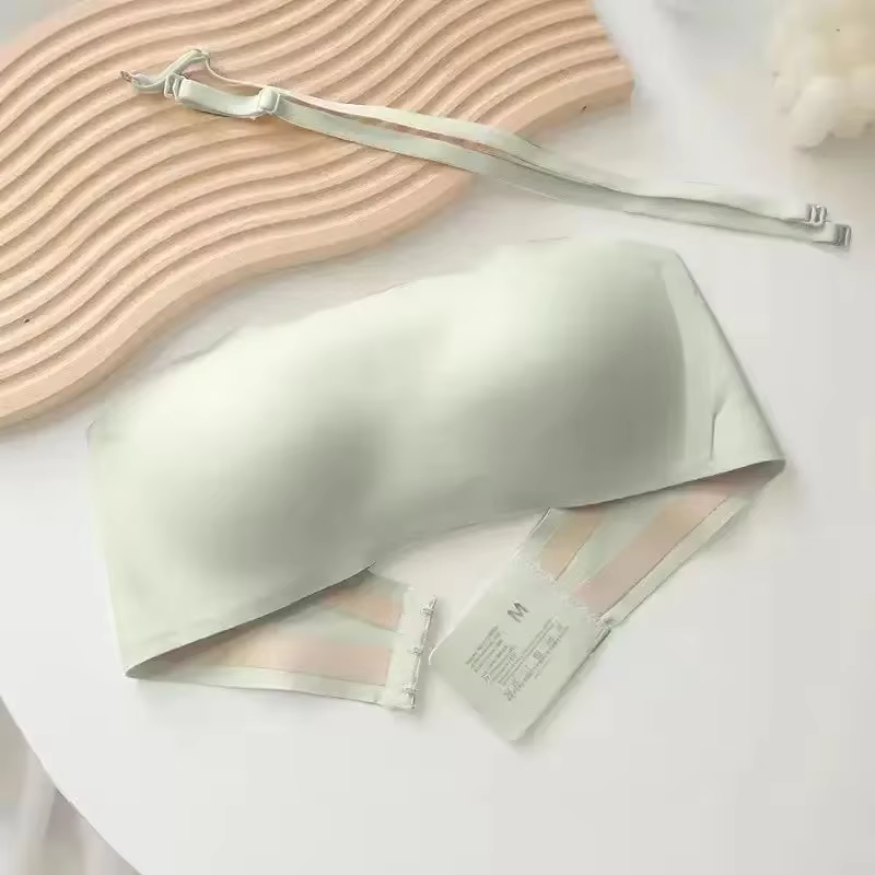 Soutien-gorge tube sexy sans couture, soutien-gorge invisible sans bretelles, sous-vêtements féminin