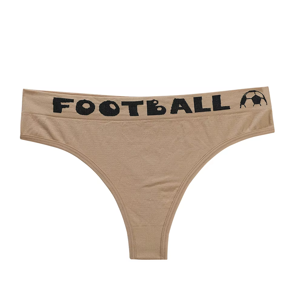 Sport femmes culottes Sexy lettres tongs respirant sous-vêtements en coton offre spéciale G-Strings