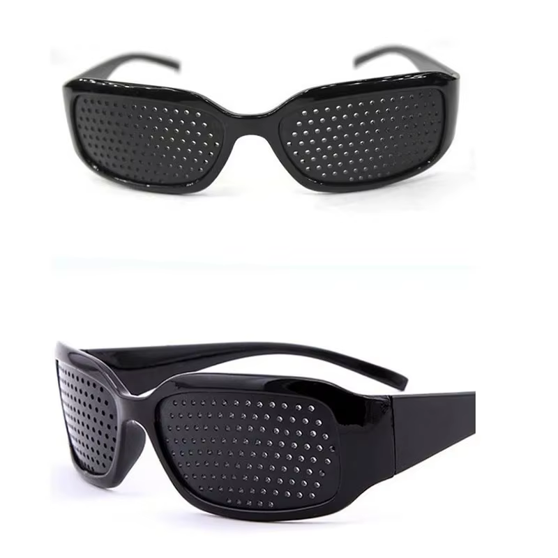 Lunettes Anti-myopie et astigmatisme pour hommes et femmes, améliorant la Vision, avec trous pour co