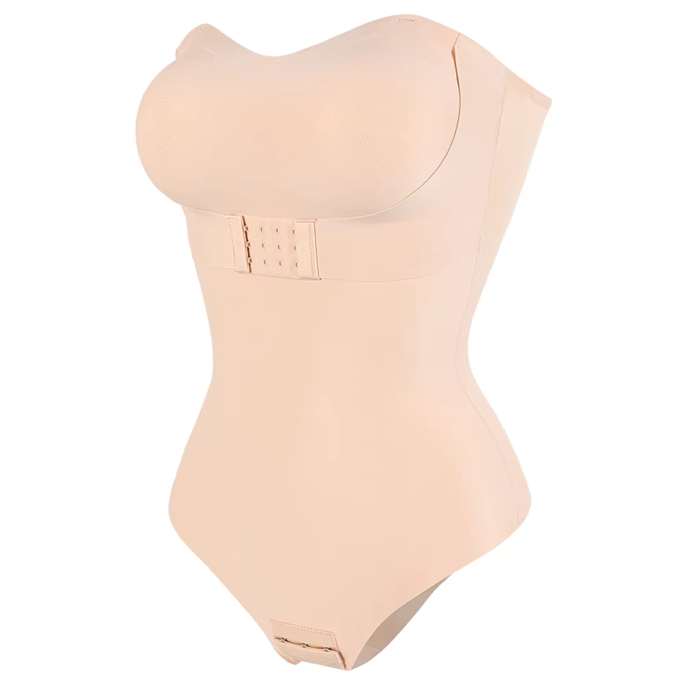 Combinaison de batterie sans bretelles Off initiated Bustier Tube Top Femmes Fermeture avant TUNICon
