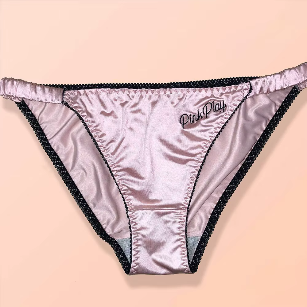 M-L culottes Polyamide soie Satin sous-vêtements femmes slips dames Lingerie flambant neuf chaud nou