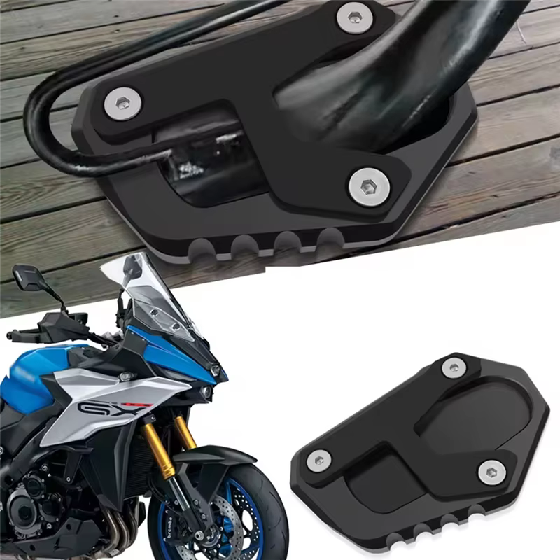 Accessoires de moto Support de pied coussinet de Support latéral pour GSXS1000GX GSXS-1000GX 2024 Su