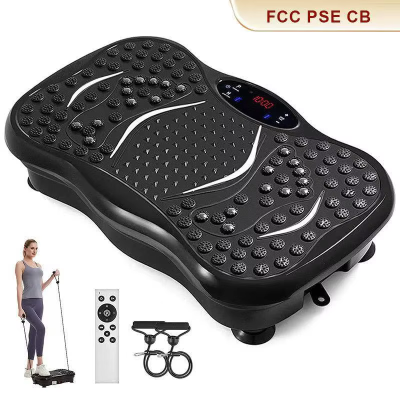 Plateforme vibrante d'exercice, appareil de massage corporel complet, machine amincissante, réducteu