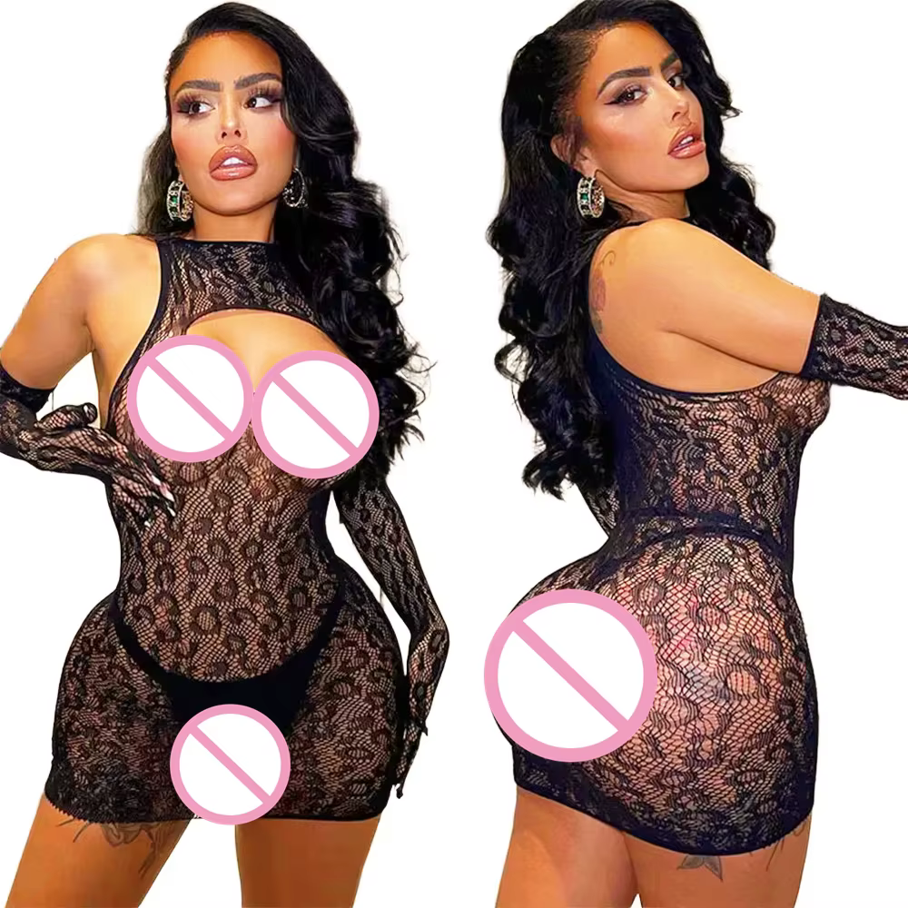 Robe de soirée Sexy à soutien-gorge ouvert, sans manches, dos nu, courte, col licou, moulante, Mini 
