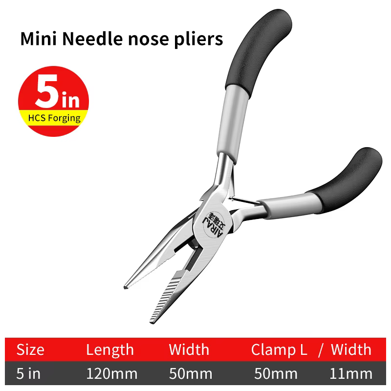 Mini pinces diagonales rondes et courbées, coupe-nez, artisanat, perles isolées, pour bricolage, pet