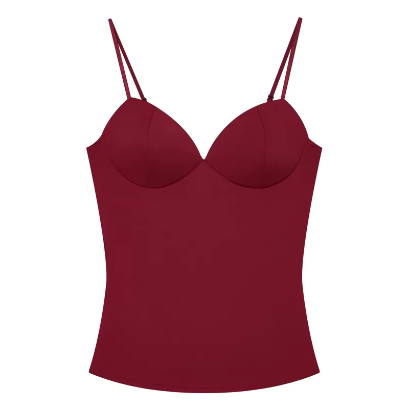 Corset dames haut à licou pour femme élégant femme hauts femme été Camis hauts avec bretelles body h