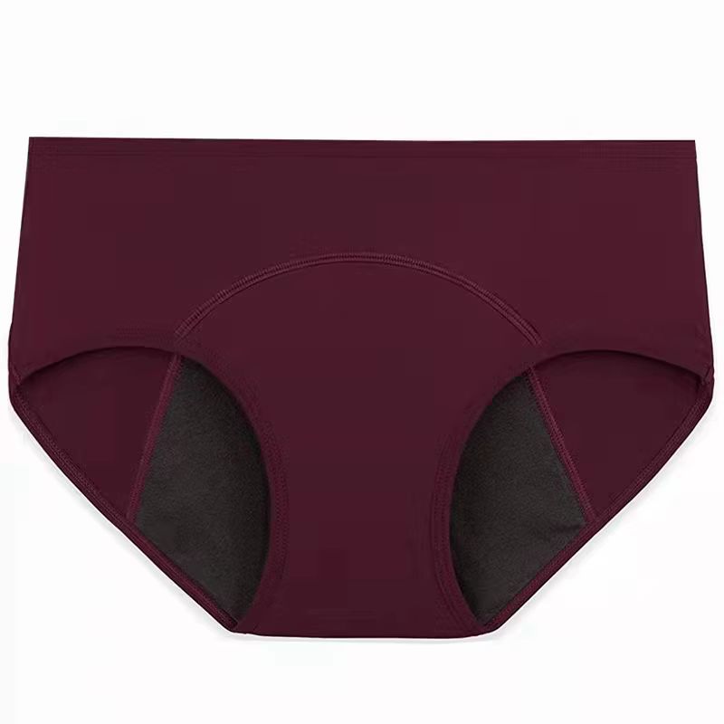 1 pièces femme culotte menstruelle respirant grande taille femme coton slip taille basse période phy